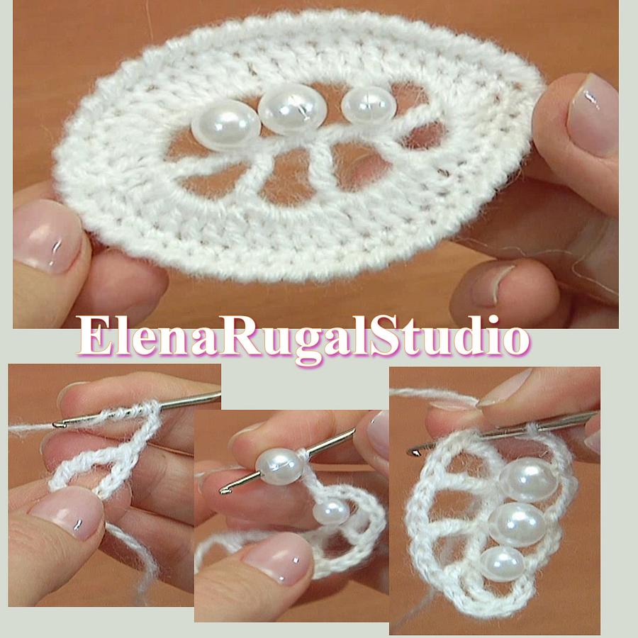 Crochet Easy Oval Leaf