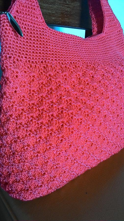 Shell stitch bag