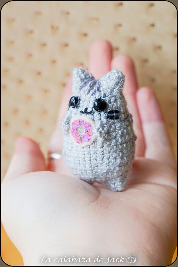 Pusheen donut Amigurumi - La Calabaza de Jack