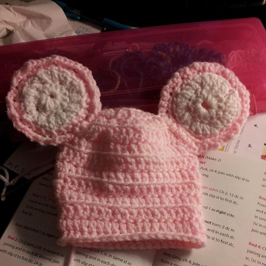 baby mouse beanie