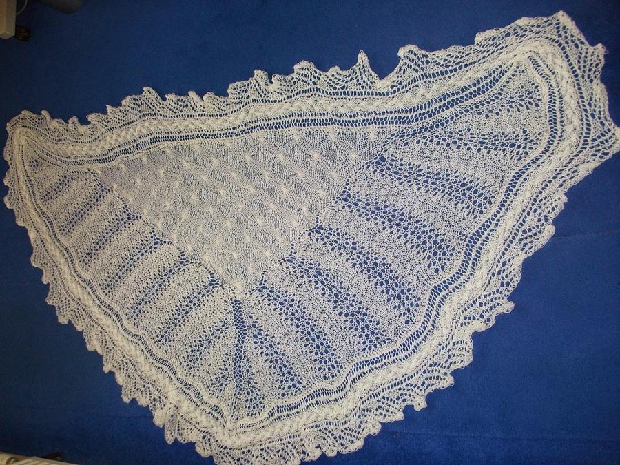 1ply glitter shawl