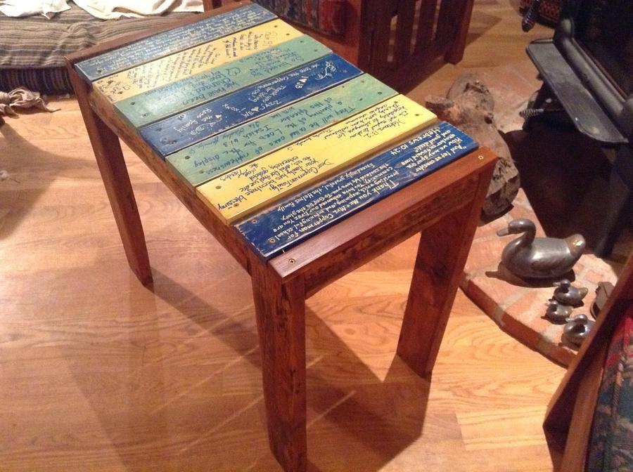 Pallet Wood End Tables - Gifts