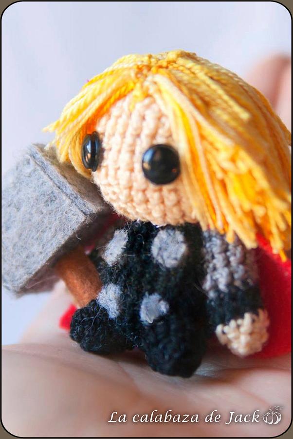 Thor Amigurumi - Marvel - La Calabaza de Jack