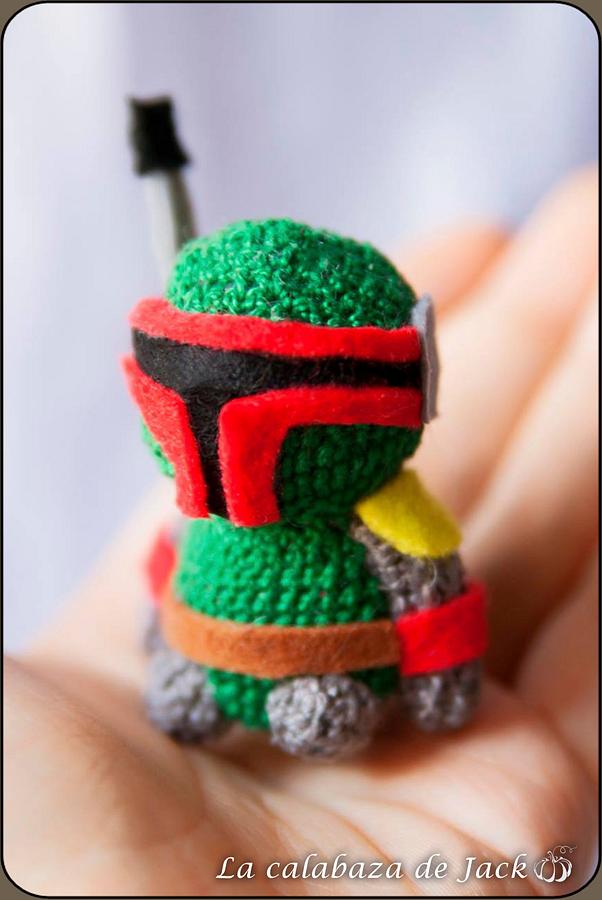 Boba Fett Amigurumi - Star Wars - La Calabaza de Jack