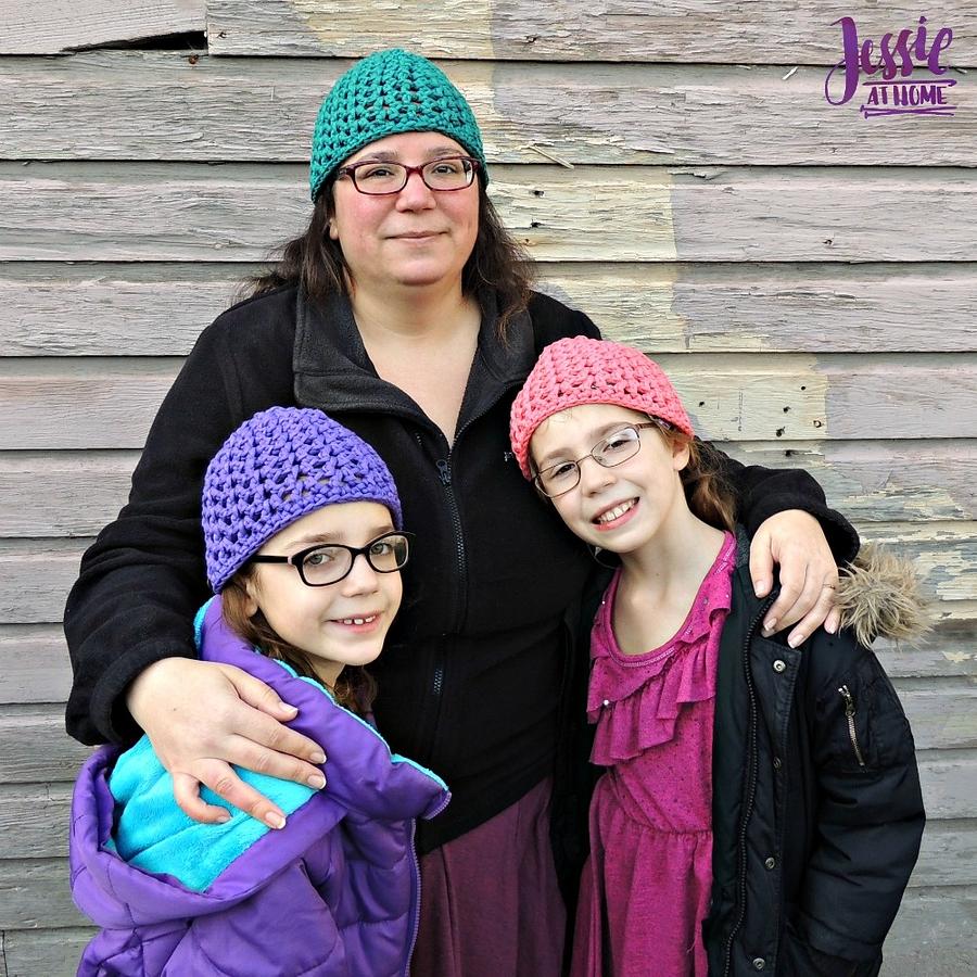 V-Stitch hats for all