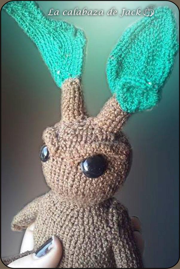 Little Mandrake Amigurumi - Harry Potter - La Calabaza de Jack