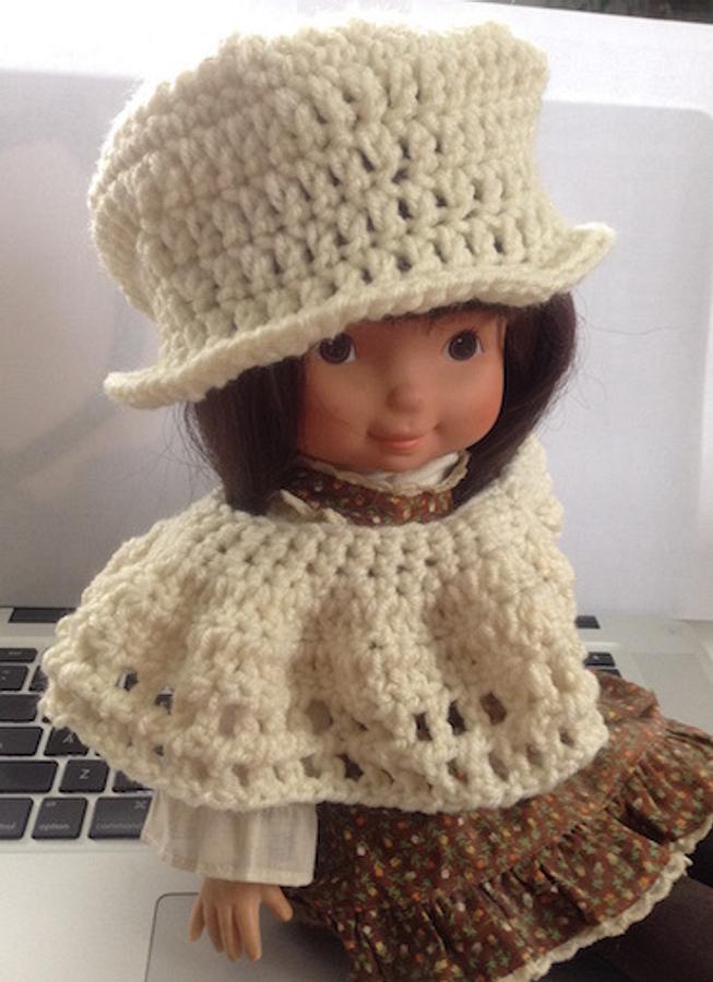 Doll Hat & Poncho