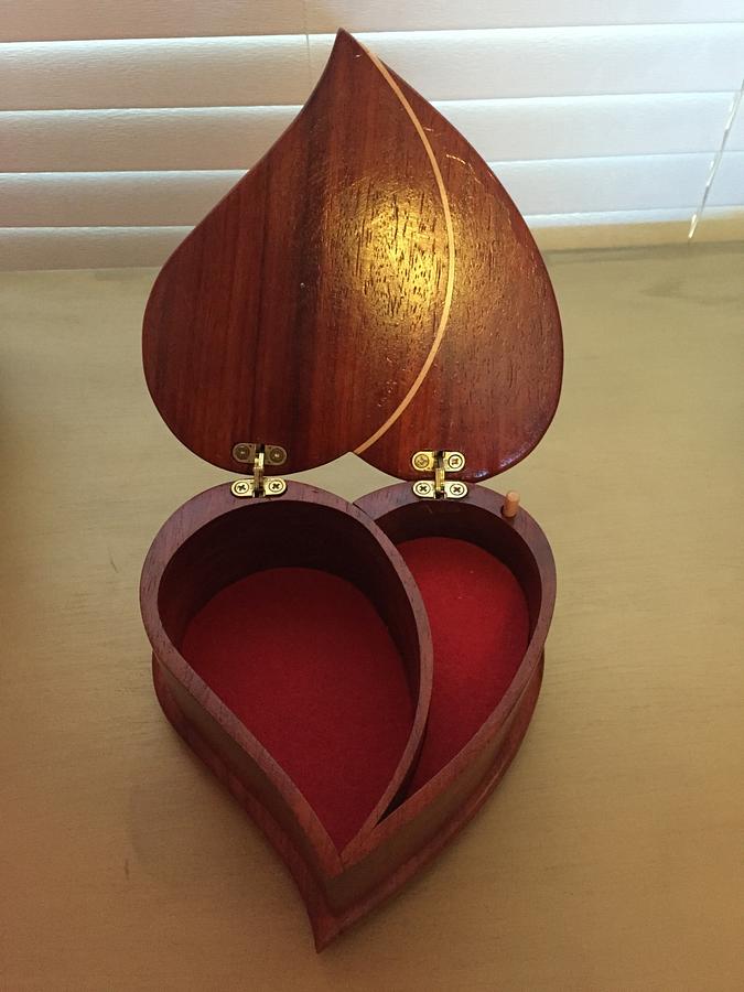 Heart Jewelry Box (for my Grand Daughter)