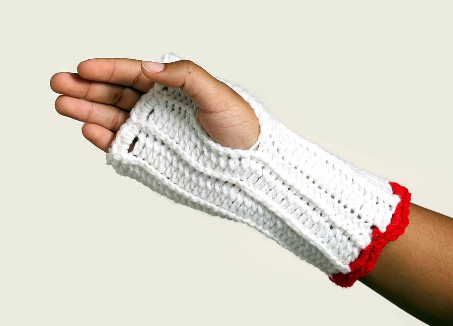 Fall/Winter Crochet Fingerless Womens Gloves