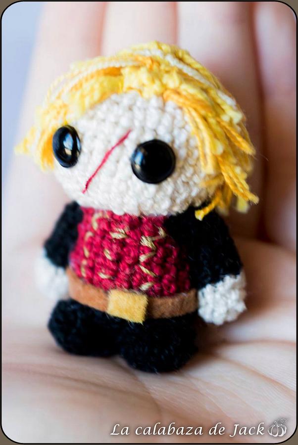 Tyrion Lannister Amigurumi - Game of Thrones - La Calabaza de Jack