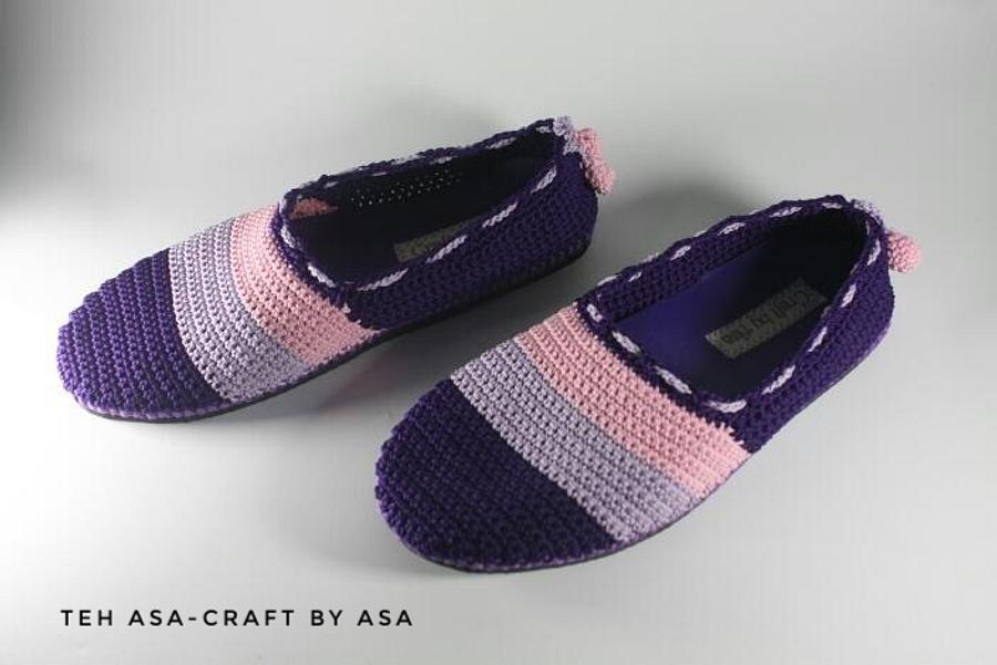 Violet espadrilles