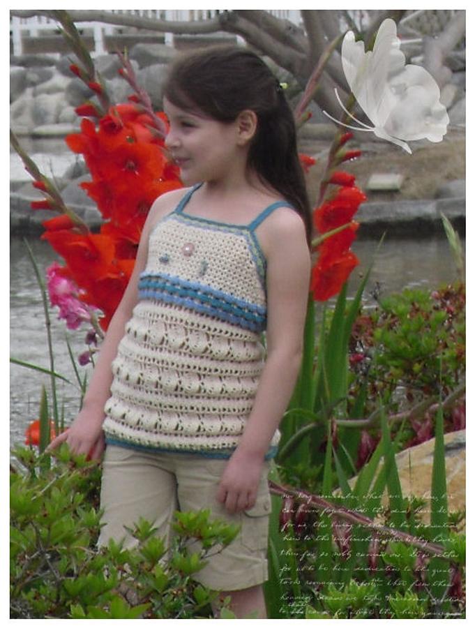 Sea Breeze Apron Style Crochet Halter Pattern 