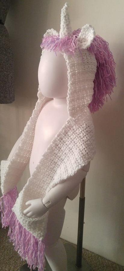 Unicorn Scarf/Hood