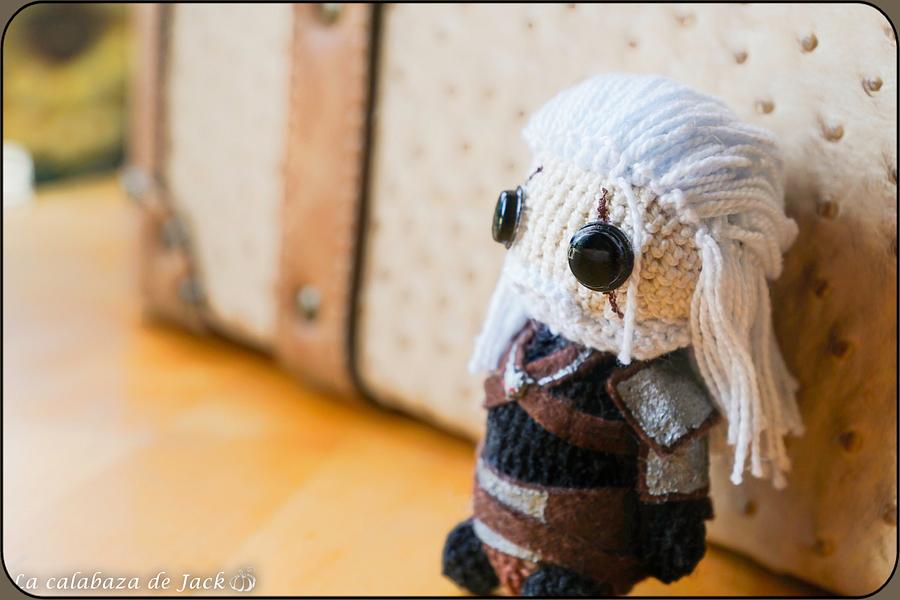 Geralt of Rivia Amigurumi - The Witcher - La Calabaza de Jack