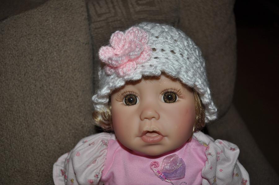 Baby Cloche in White