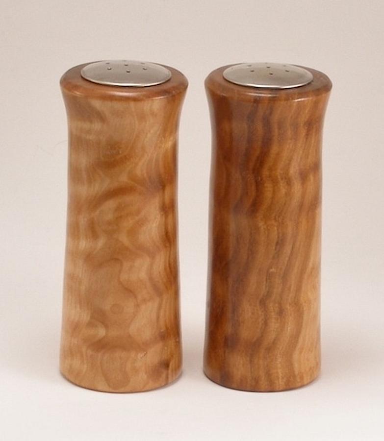 Big Leaf Maple Salt & Pepper Shakers