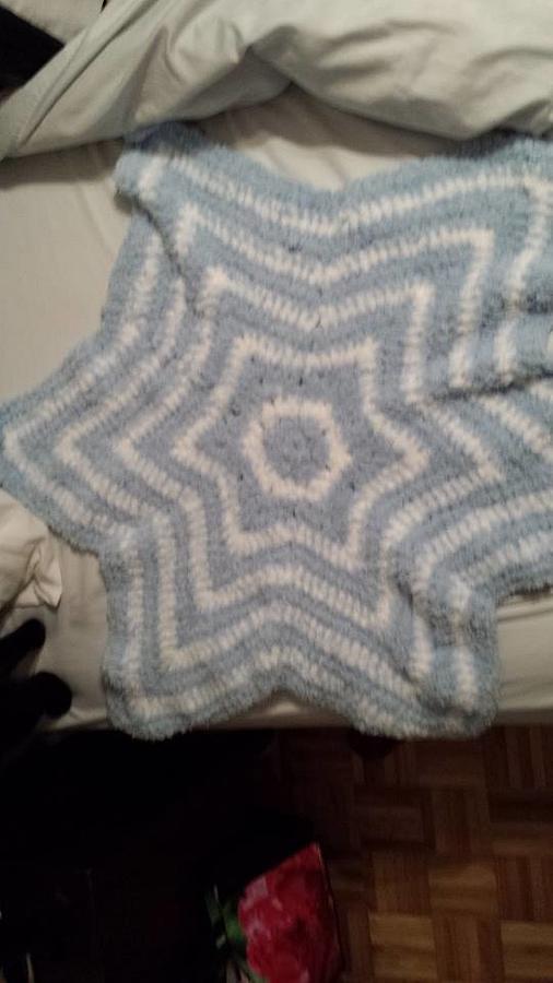 Star baby blanket