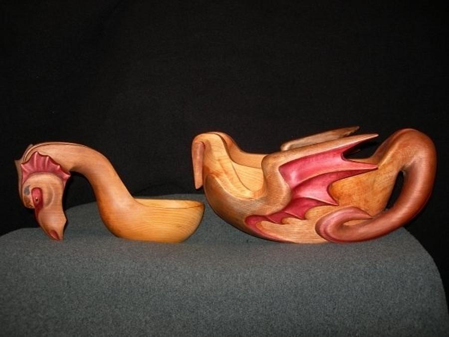 Dragon Bowl and Ladle
