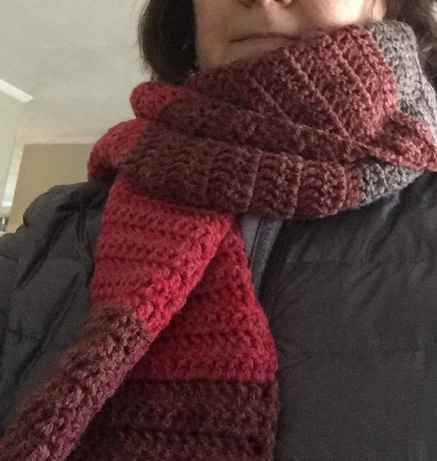 Caron cakes - kerchief scarf