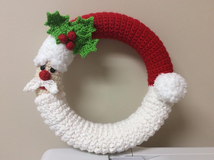 Santa Wreath 