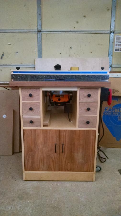 New Router table