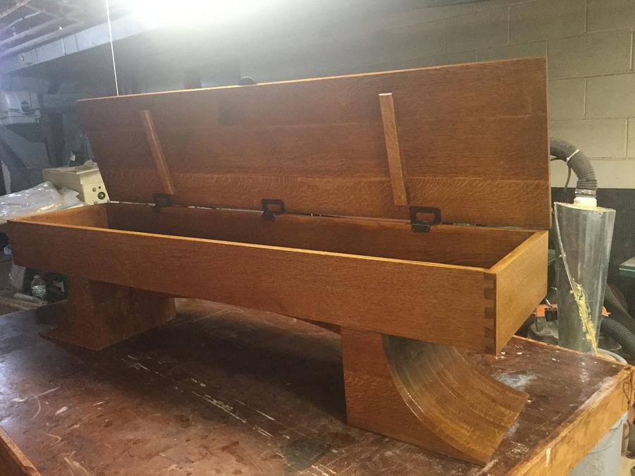 Bench I made it's going into a museum