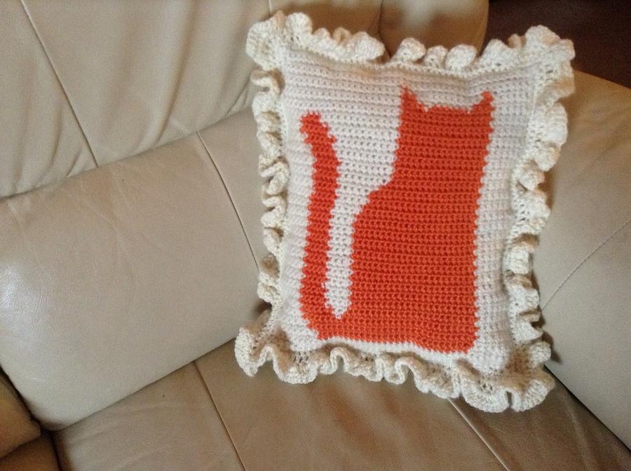 Cat Motif Blanket