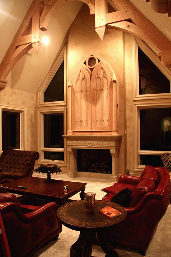 Oak living room