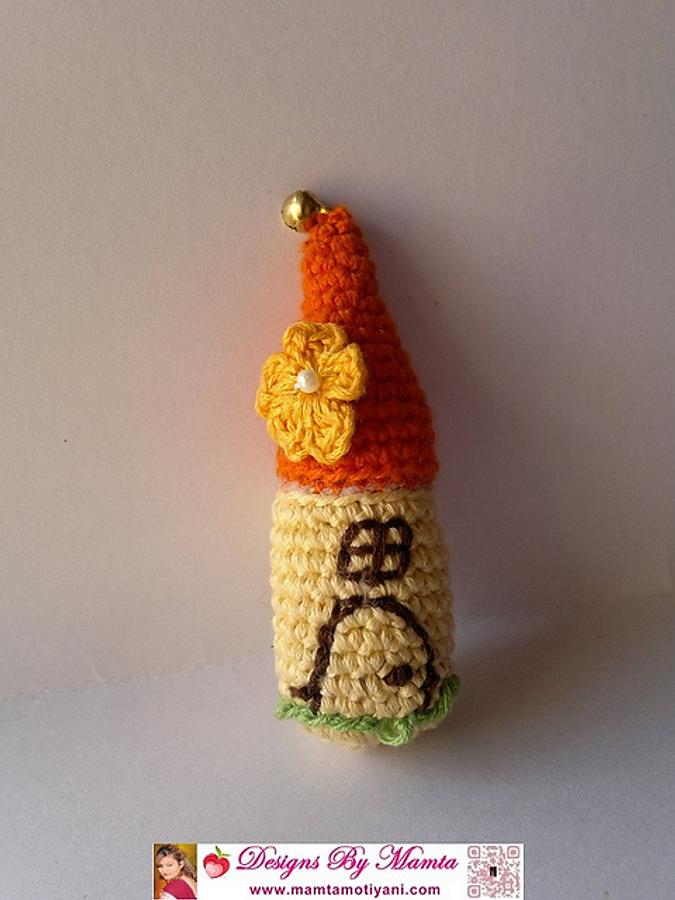 Pointy Fairy House - Orange Yellow