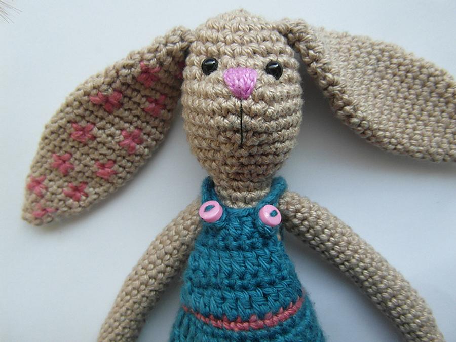 Tilda-inspired bunny
