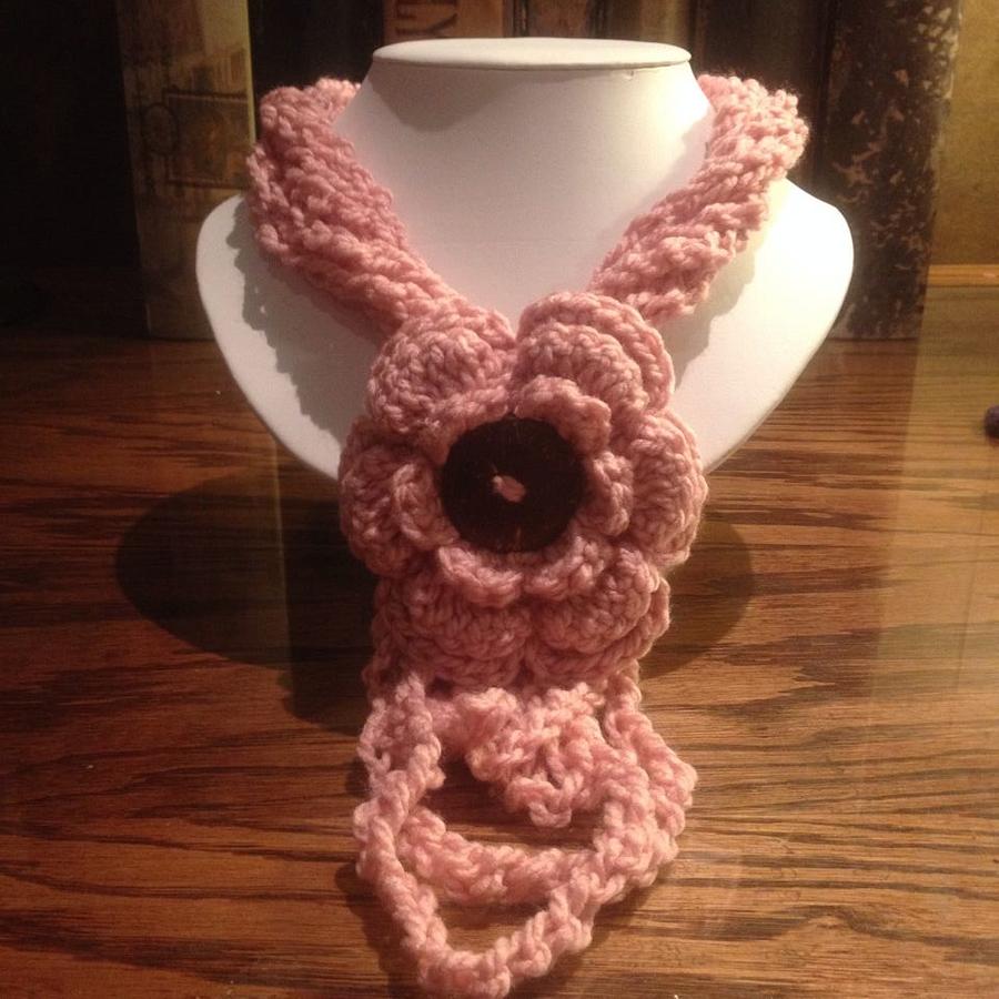 Crochet neck cowls