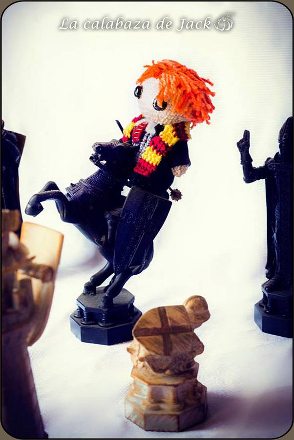 Ron Weasley Amigurumi - Harry Potter - La Calabaza de Jack