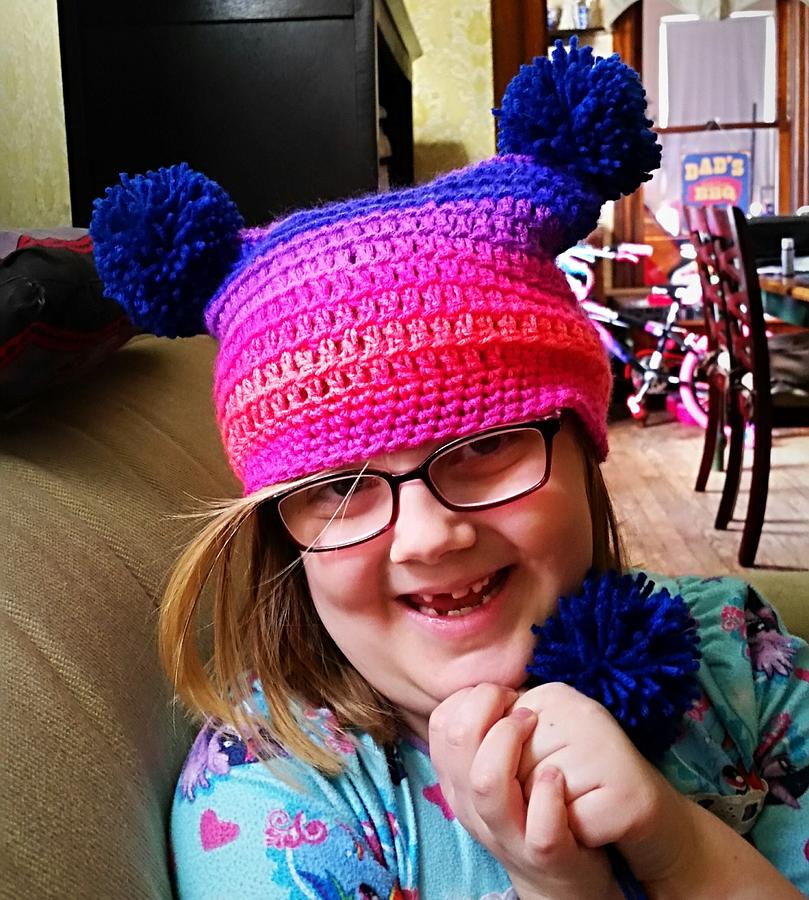 Double Pom Pom Hat