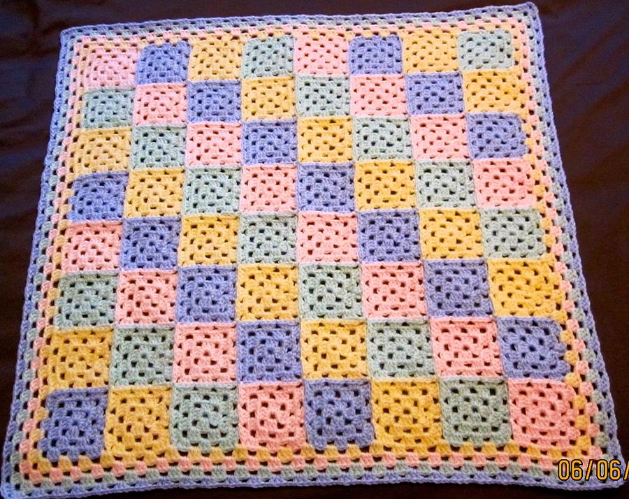 Granny Square Baby Blanket