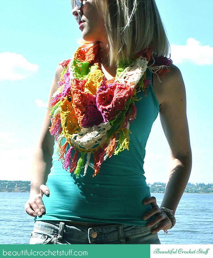 Crochet Summer Poncho Free Pattern