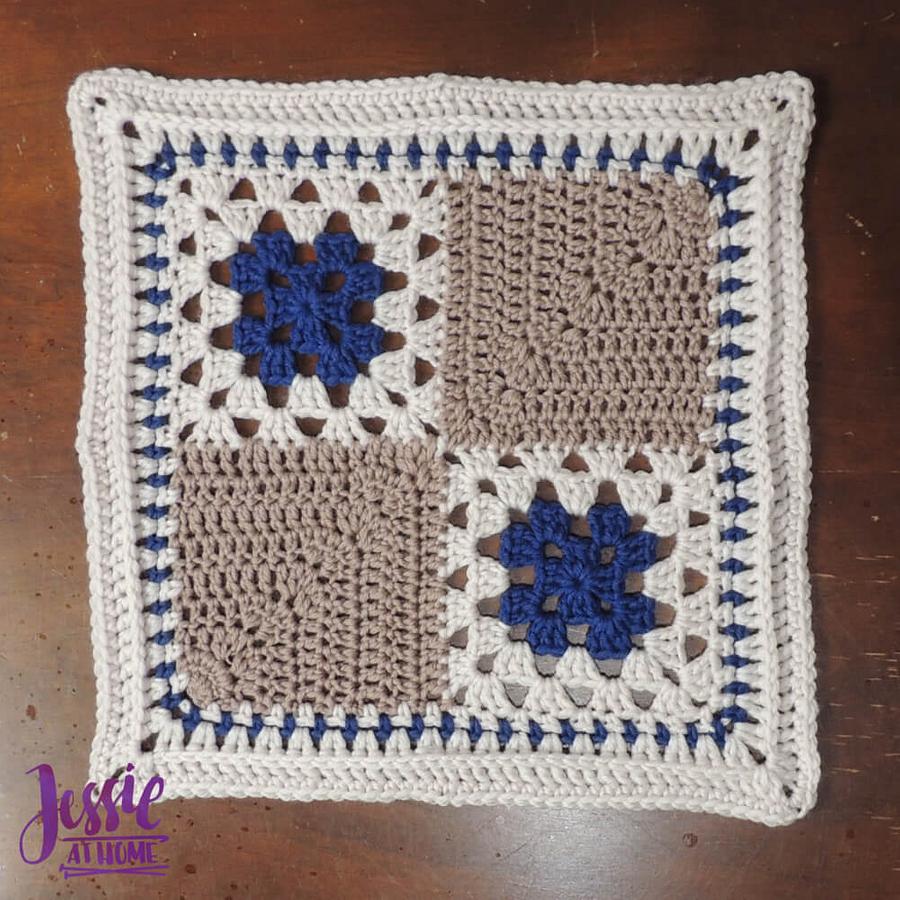 A Unique Granny Square Pattern for Allison – Squares and Miters