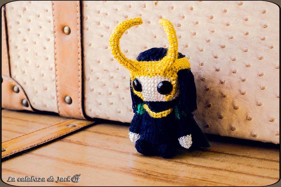 Loki Amigurumi - Marvel - La Calabaza de Jack