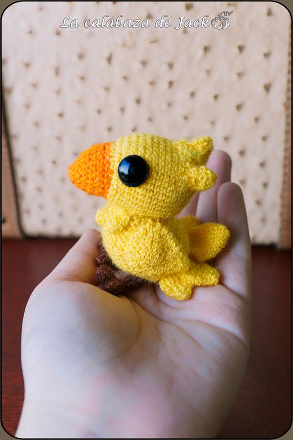 Chocobo Amigurumi - Final Fantasy - La Calabaza de Jack