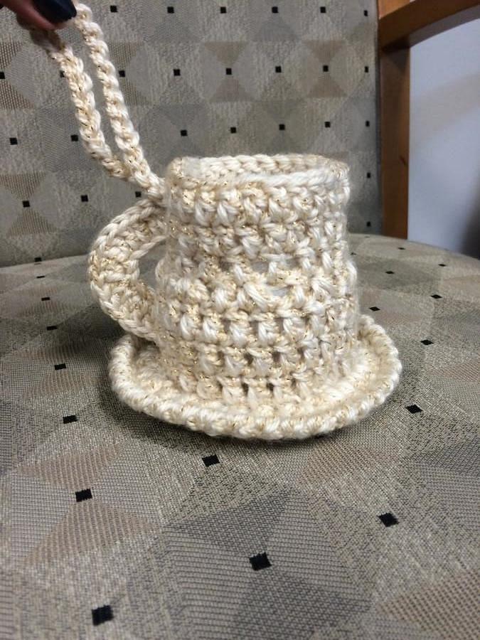 Cup and Saucer Ornament