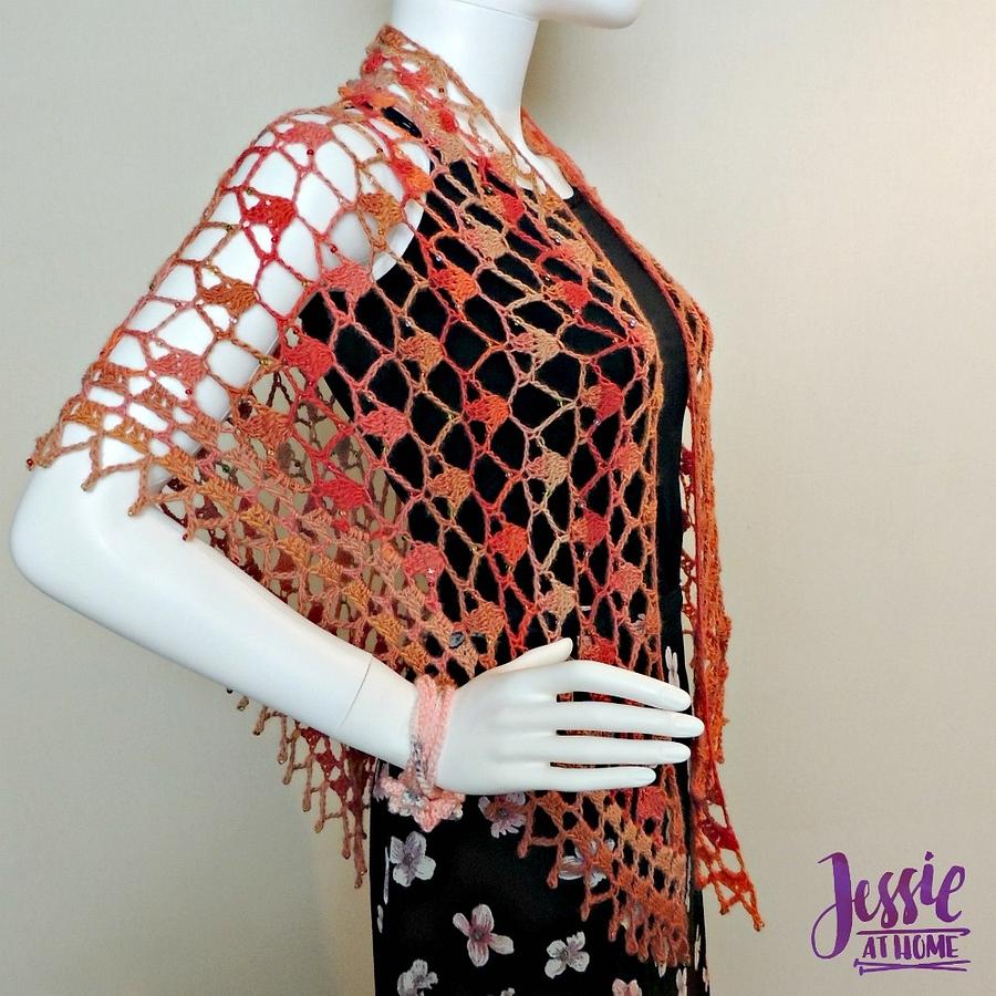 Fall Sparkles Shawl