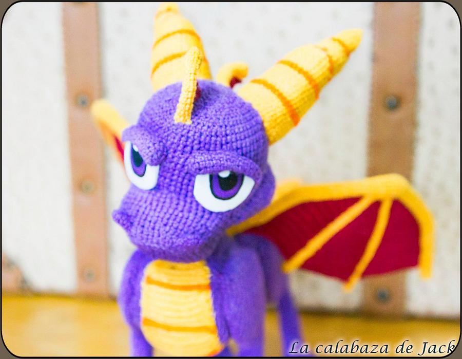 Spyro Amigurumi - La Calabaza de Jack