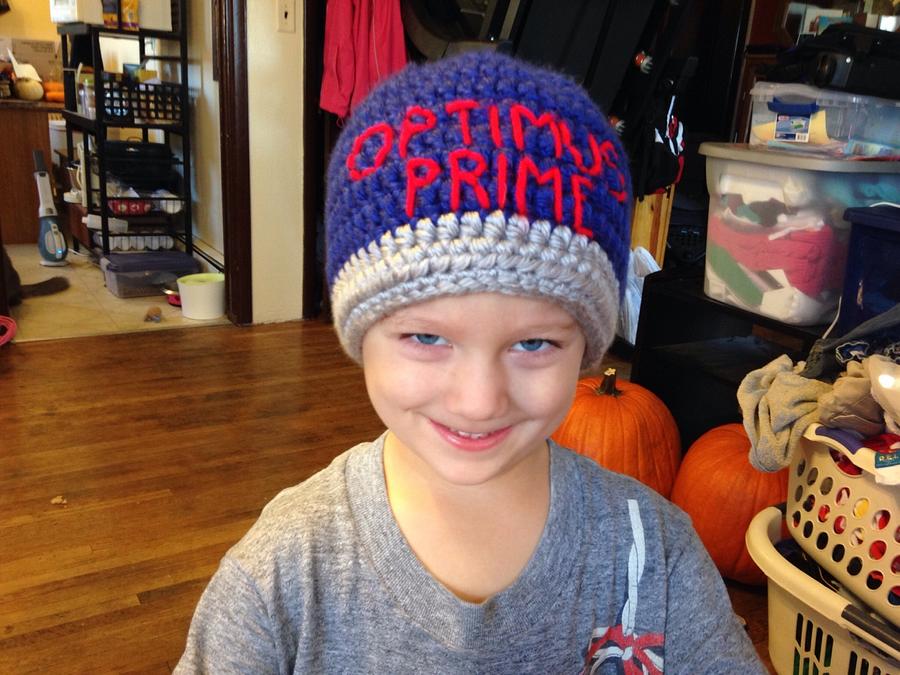 Optimus Prime Beanie