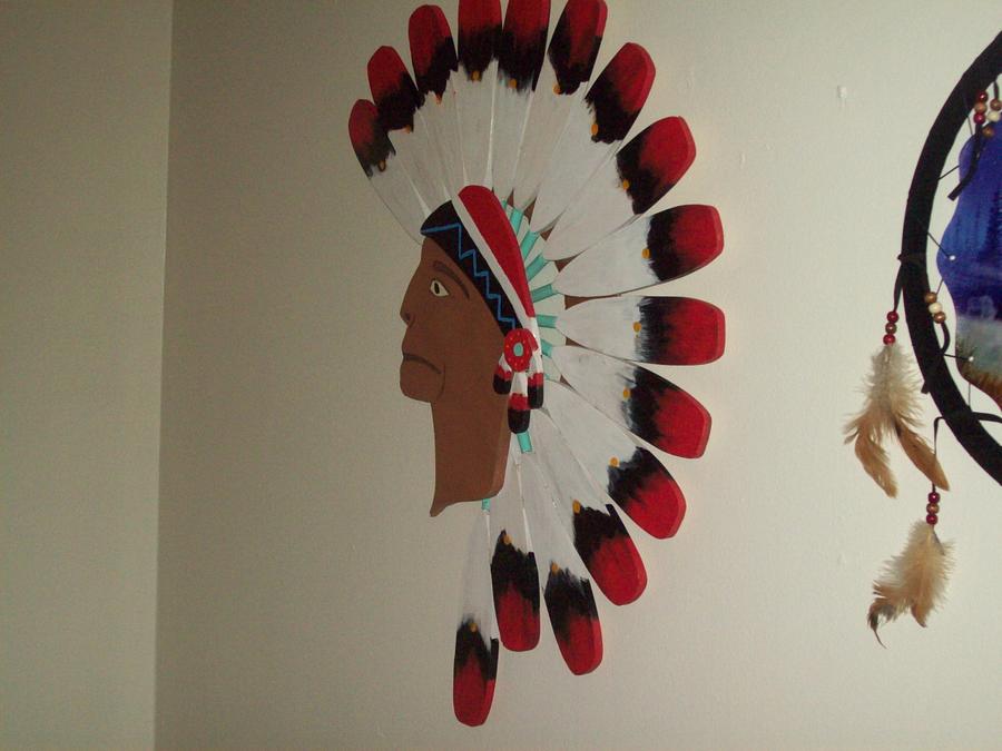 indian with headress