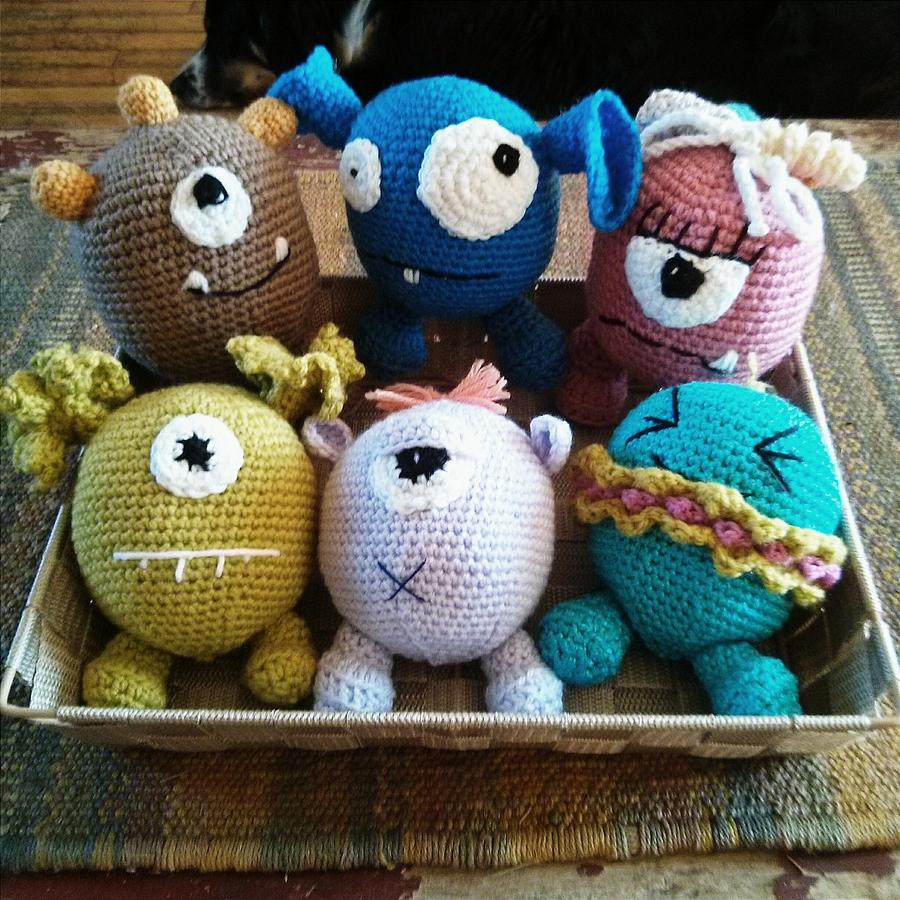 crocheted Monsters