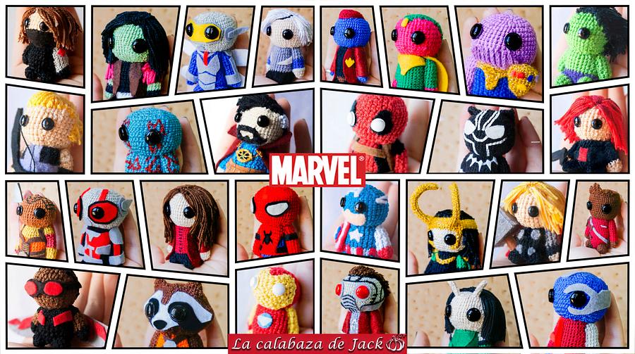 Marvel Amigurumis - La Calabaza de Jack