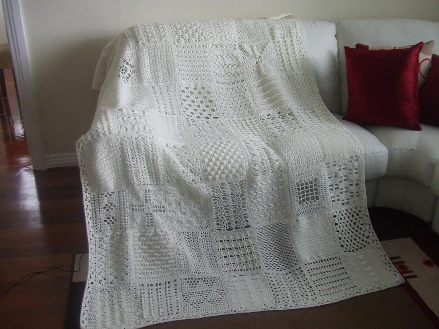 Afghan throw