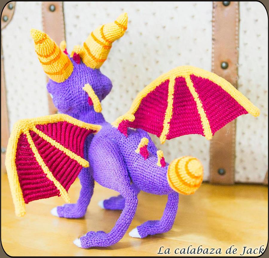 Spyro Amigurumi - La Calabaza de Jack