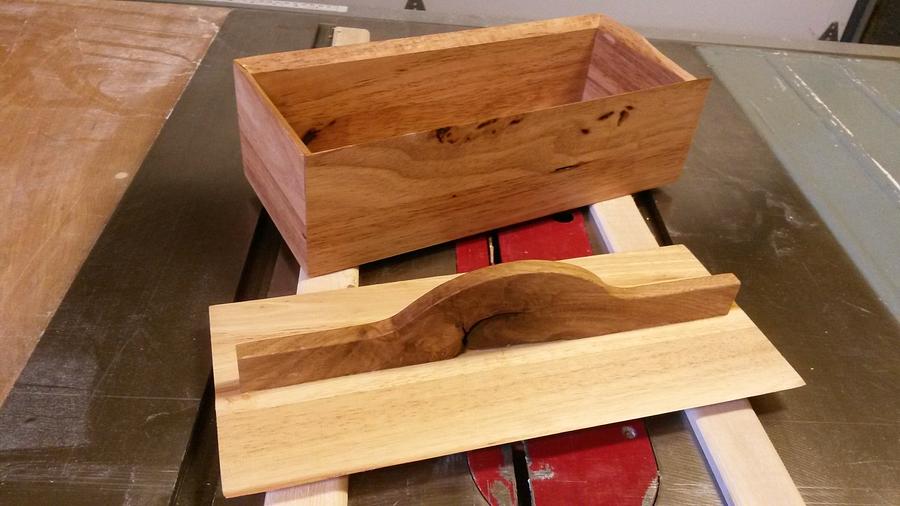 Pallet wood box