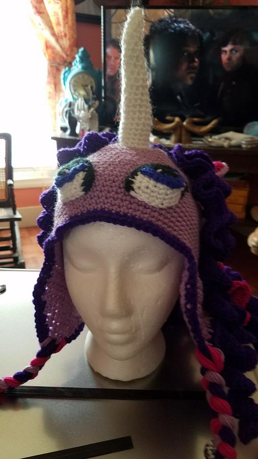 Lizzie's Unicorn Hat