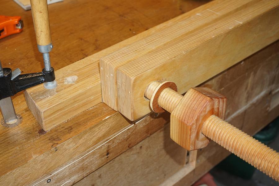 Home made Moxon type vise